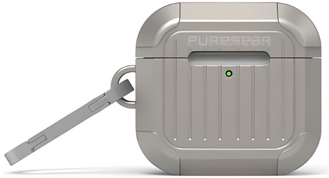 PURe.geaR 普格爾 AirPods4 行李箱造型耳機套, 金色, 1個