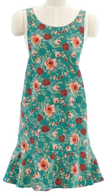 까사엘 샌드라 방수 앞치마, 그린, 1개