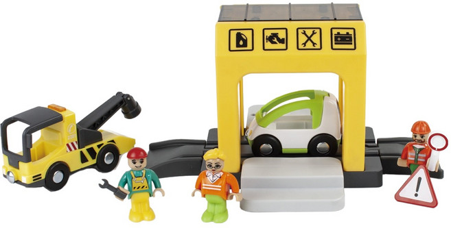 미카포트 카센터 놀이 세트, 혼합색상, 1개