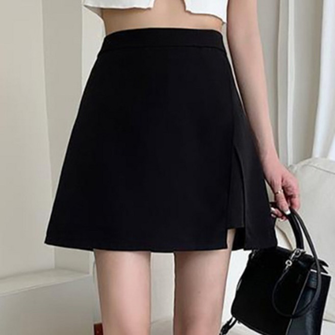 MEICHEL Elodie 開衩裹身式褲裙 10627