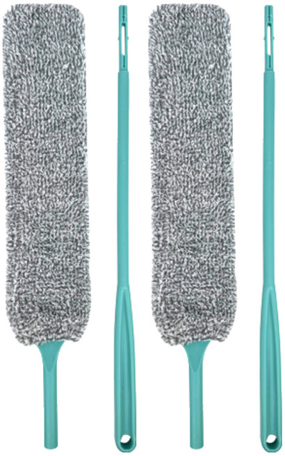 BEER BEAR 皮久熊 小清除縫隙除汙撢 輕巧型 MY-9258 71 x 8 x 1cm, 2組, 綠色 + 灰色