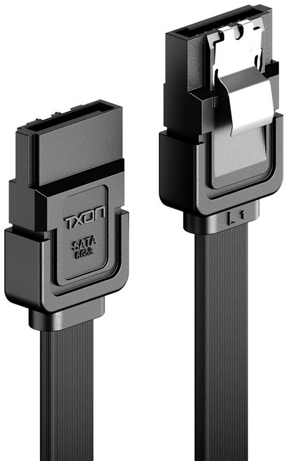 티엑스온 SATA 3.0 케이블 일자형, 1개, 0.3m