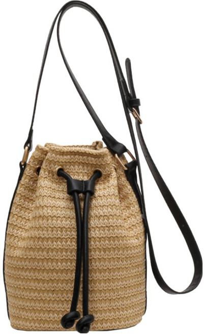 실버스 여성용 라탄가방 여름 휴양지 데일리 바캉스 왕골 FS178