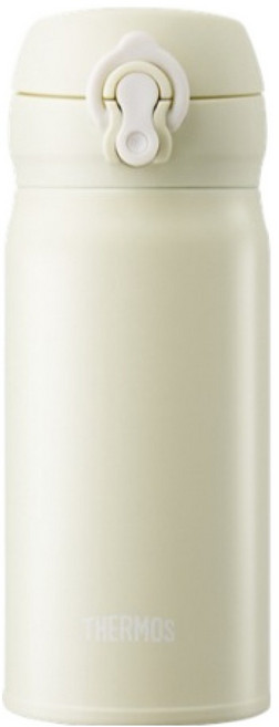 써모스 뉴 데일리 원터치 텀블러, 버터옐로, 350ml, 1개