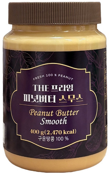 그린너트 더 프라임 피넛버터 스무스, 400g, 1개