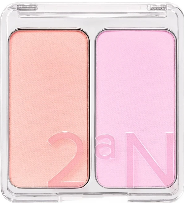 투에이엔 듀얼치크 블러셔 4.7g, 15망고베리, 1개 - 쿠팡