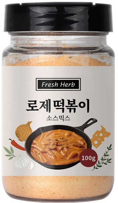 신선약초 로제 떡볶이 소스 믹스, 1개, 100g