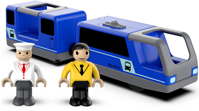 미카포트 트램 전동기차 세트, 혼합색상, 1세트