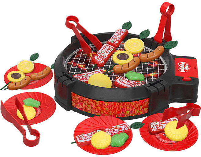 PLAYFUL TOYS 頑玩具 電動彈跳烤肉爐, 多色, 1組