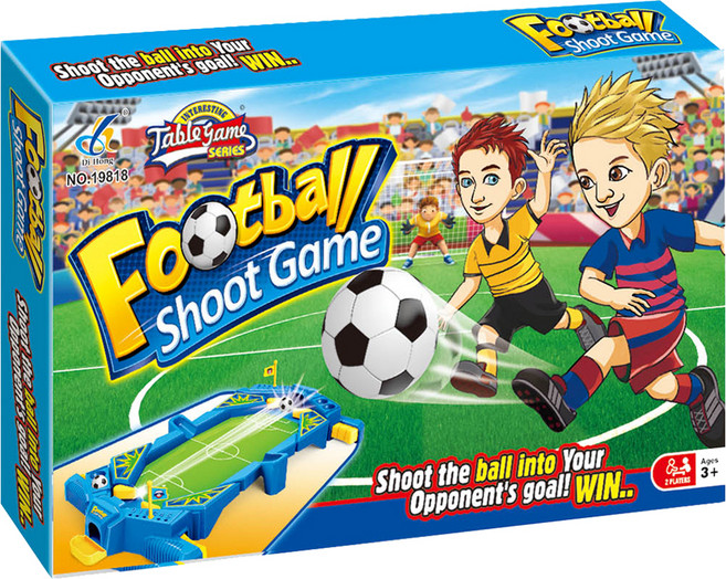 하늘썬별 축구 킥오프 슛팅 게임, 혼합색상, 1개