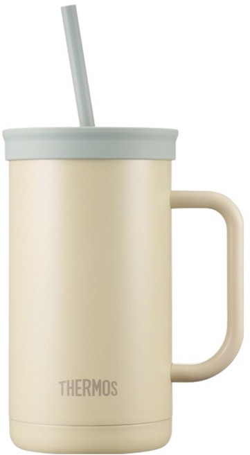 써모스 더 콤팩트 스트로 컵앤텀블러, 라임옐로우 Y, 720ml, 1개