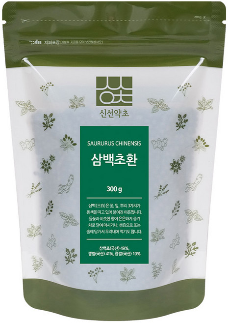 신선약초 국내산 삼백초환, 300g, 1개
