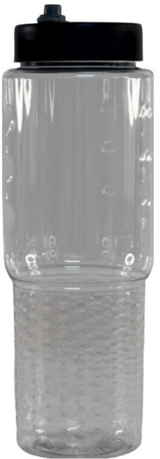 다이랑씨엠 보틀 차량용 빨대캡, 투명 + 블랙, 54개, 1L