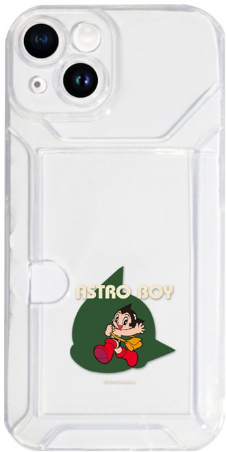 아스트로보이 사이드 카드 젤리 휴대폰 케이스