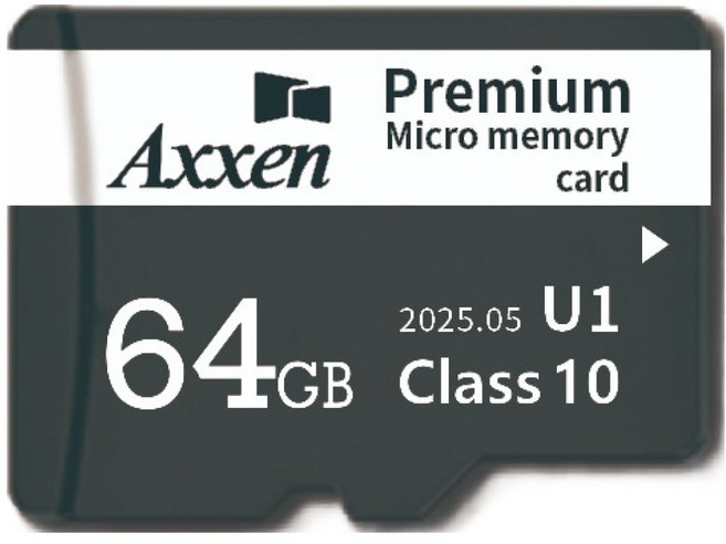 액센 프리미엄 Micro SD카드 MSD51, 64GB, 1개