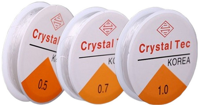 생활의지혜 탄성 우레탄 줄 0.5 + 0.7 + 1.0 세트, 1세트