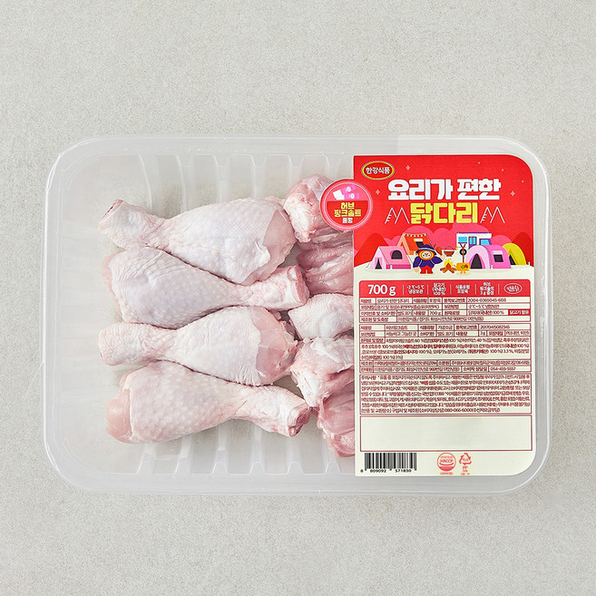 한강식품 요리가 편한 닭다리 (냉장), 1개, 700g