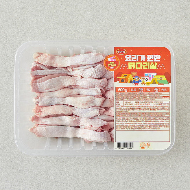 한강식품 요리가 편한 닭다리살 (냉장), 1개, 600g