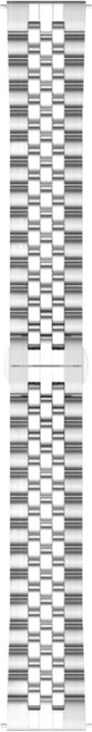 Finestrap 蝴蝶扣錶帶, 銀色, 1個