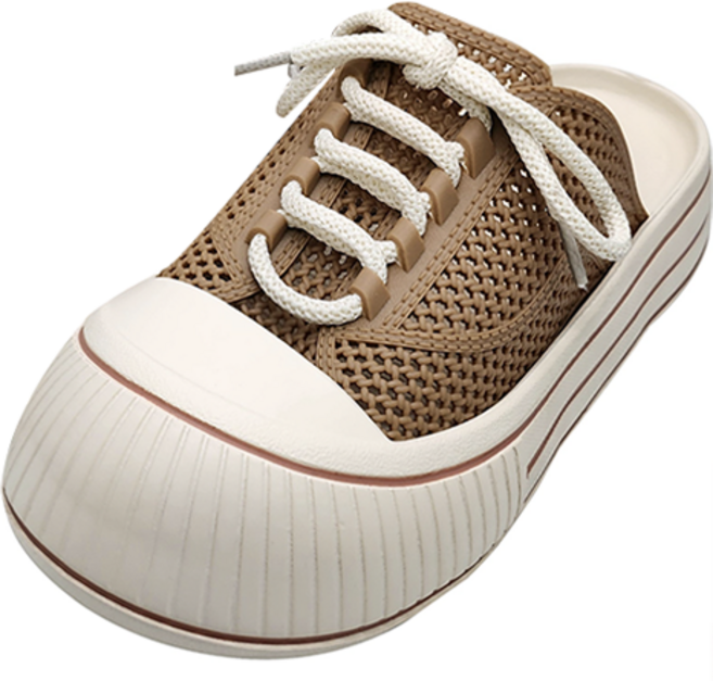 테디베어 메쉬 샌들 뮬 스니커즈