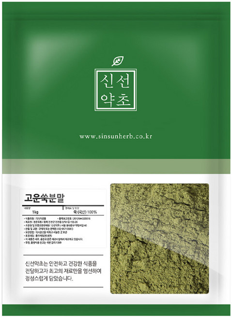 신선약초 고운쑥분말, 1kg, 1개