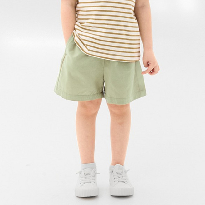 유니프랜드 아동용 라이트이지 5부 면 팬츠