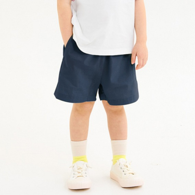 unifriend 兒童透氣輕便五分棉褲