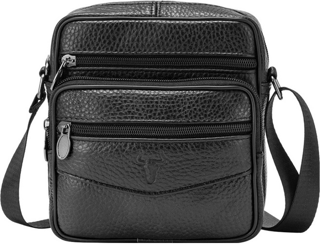 블루마운트 남성용 소가죽 미니 크로스백 APZ11015