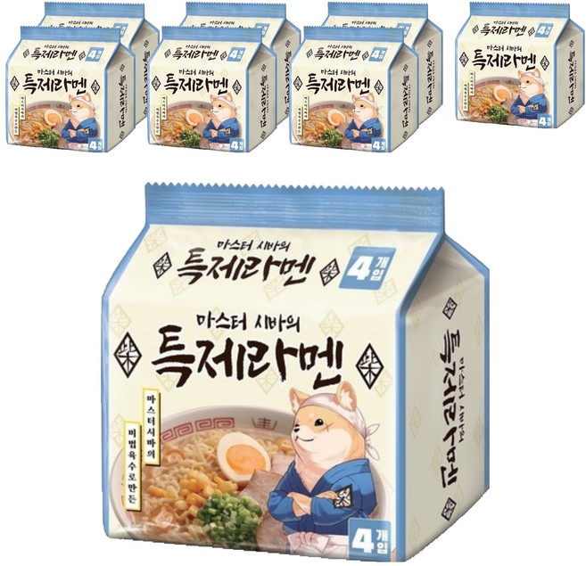팔도 마스터 시바의 특제 라멘 115g, 32개