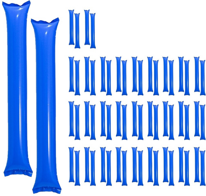 파티쇼 수입 응원용 막대풍선 2p, 블루, 30세트