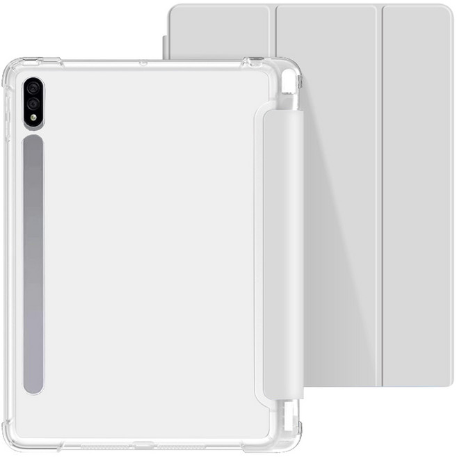 모조리 태블릿 스마트펜슬 수납 케이스, 웜그레이, 1개