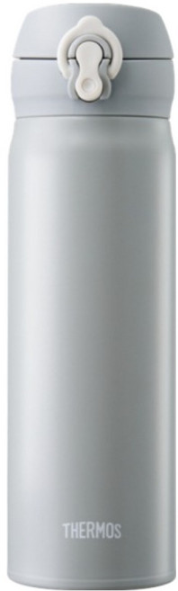 THERMOS 膳魔師 新日常一鍵式保溫杯, 500ml, 灰色(GY), 1個