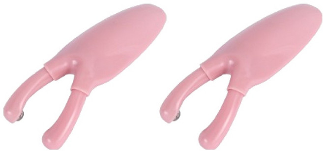 EORIN Y자형 코 마사지기, 핑크, 2개