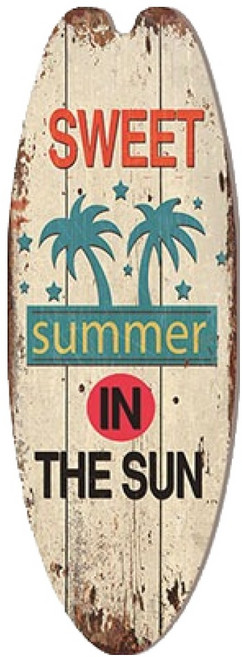 홈플로우 빈티지 썸머 서핑보드 디자인 인테리어 소품 벽장식, 2