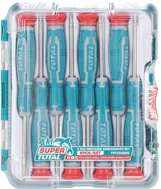 토탈툴스 컴퓨터 수리 정밀 드라이버 8종 세트, 1세트