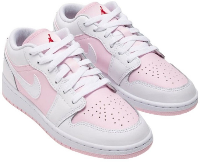 NIKE 耐吉 JORDAN 喬丹 兒童款 Jordan 1 Low GS 慢跑鞋 553560-608