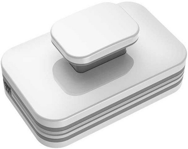 超強磁性雙面玻璃清潔器 普通款, 1個, 白色