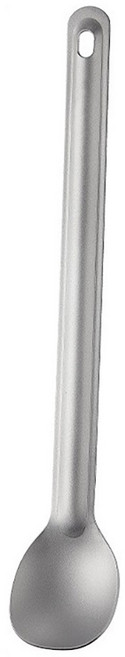 TEMPEST 純鈦野餐湯匙 加長款 21.7cm, 1支, 鈦本色