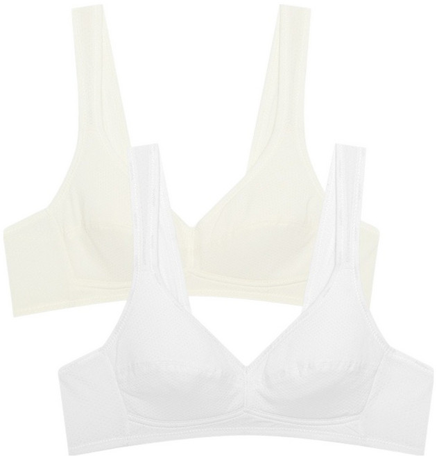 수아팜 주니어 2단계 에어로쿨 브라 2종 세트