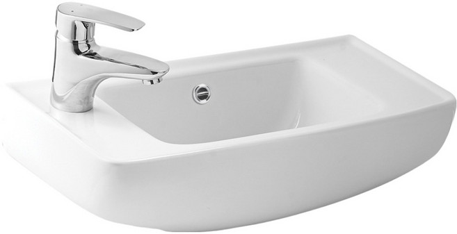 도비도스 대림 욕실 세면대 수전 미포함 방문설치, 화이트