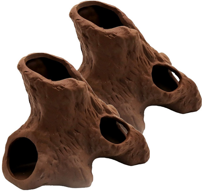 미미네아쿠아 그루터기 열대어 은신처 산란상 M, 2개