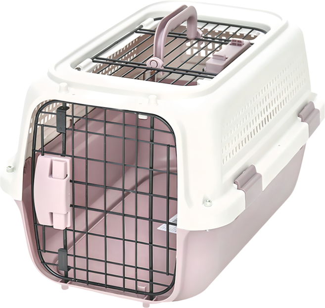 寵物便攜航空箱, 1個, 天窗款 香芋紫