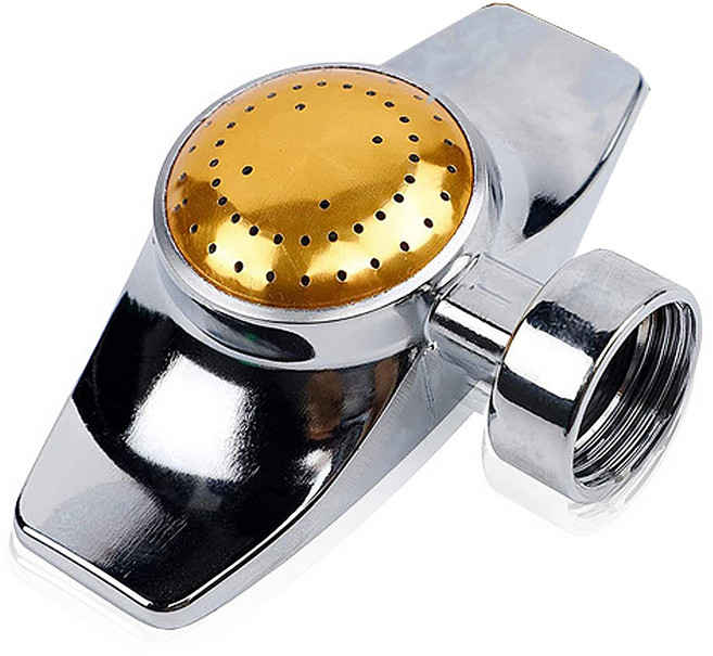 AHOYE 360度自動澆水器, 1個, 金,銀色