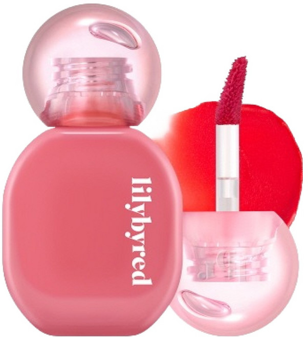 릴리바이레드 바밍 듀이 립틴트, 5 스퀴즈애플, 1개