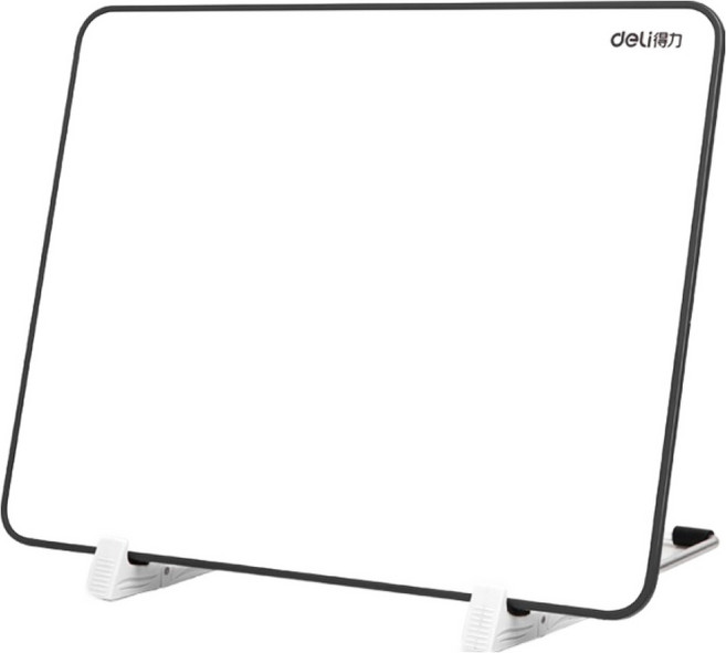 델리 스탠딩 미니 화이트보드 세트 블랙, 플라스틱