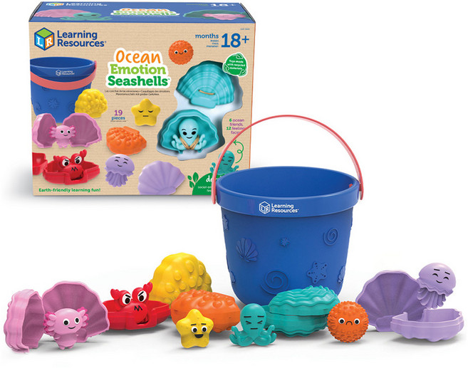 러닝리소스 감정표현 바다 세트 LER3611, 혼합색상, 1세트