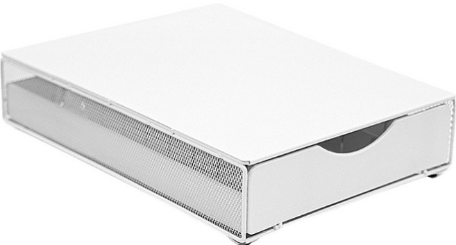 유얼홈 멀티캡슐 철제서랍 40구, 화이트, 1개