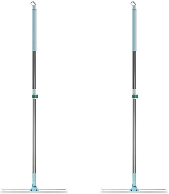 小麥購物 伸縮刮水掃把 C595 158g, 2支, 綠色