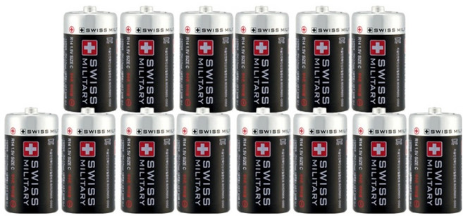 스위스밀리터리 망간 C형, 2개입, 7개