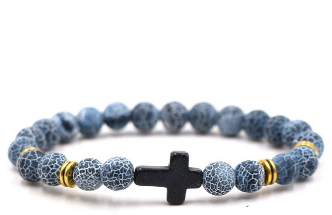 캐시리치 평안을 기도하는 십자가팔찌, 타입4, 1개